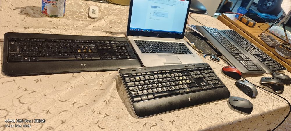 Kit tastatura k520 mouse logitech unifiyng