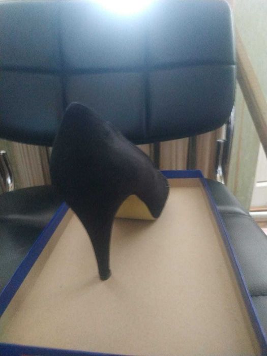 Туфли замшевые модельные