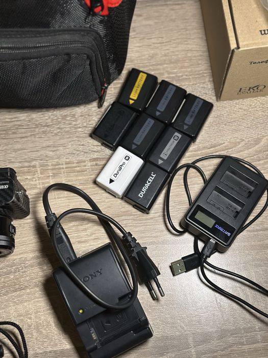 Sony a6500/ 2 обектива, аксесоари