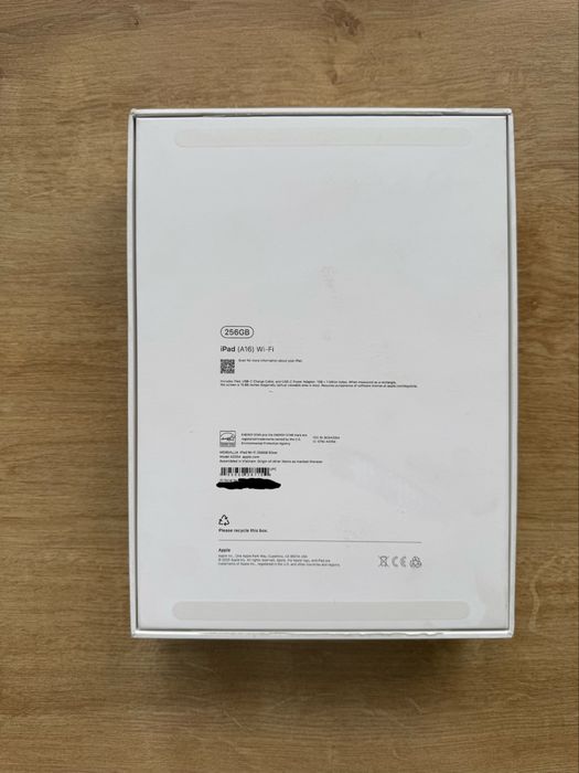 iPad 11 A16 256GB  Wi-Fi - Новый