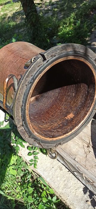 Alambic antic englezesc, handmade din arama groasa si bronz, unicat !