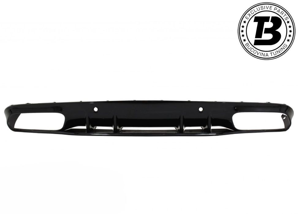 Difuzor Bara Spate cu Ornamente compatibil cu Mercedes C Class C205 A205 C63 Design