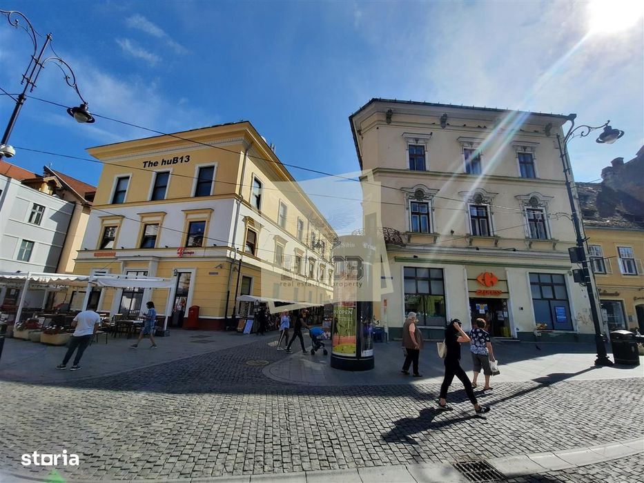 Spatiu comercial 114 mp utili 2 camere pe Bulevardul Balcescu din Sibi