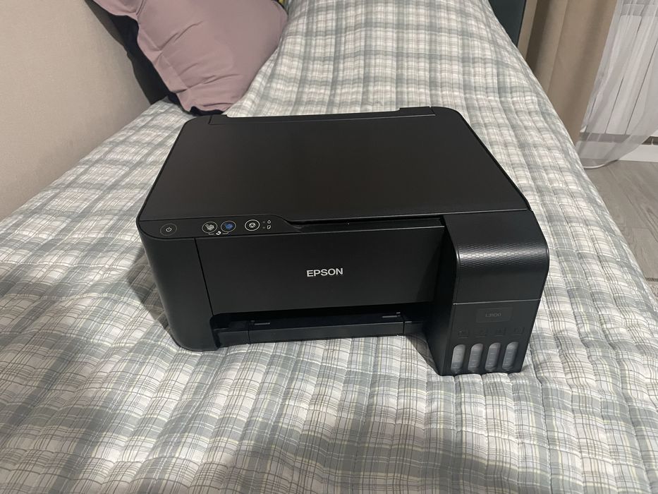 Компьютер с принтером