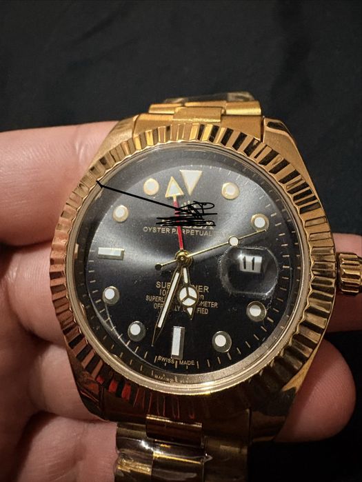 Ceas placat aur 18k