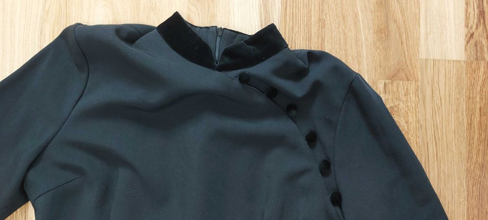 Rochie negru tip asiatic