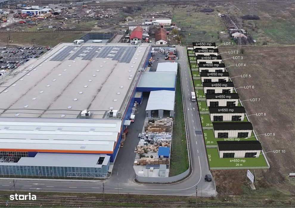 Teren de vanzare parcelabil – 6.800 mp cu PUZ aprobat, Zona DEDEMAN