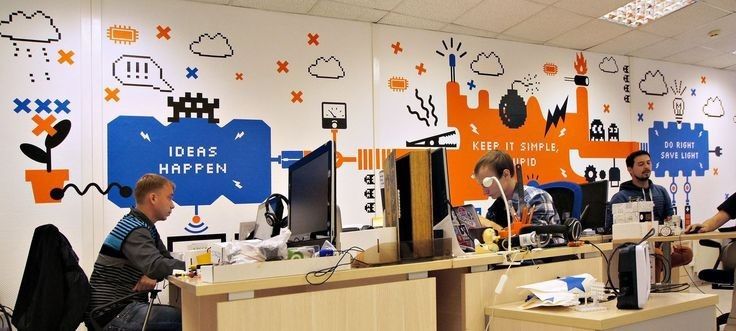 Художник. Роспись стен в офисах