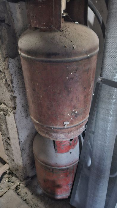 Газовый балон маленький