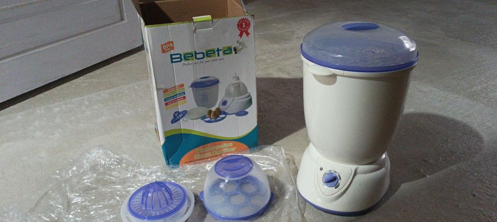 Sterilizator electric cu aburi multifuncțional Bebeta 5 în 1 (BPA Free)