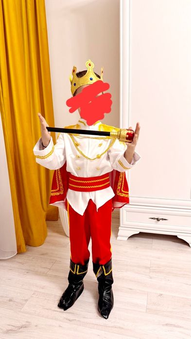 Costum print serbare 4-5 ani