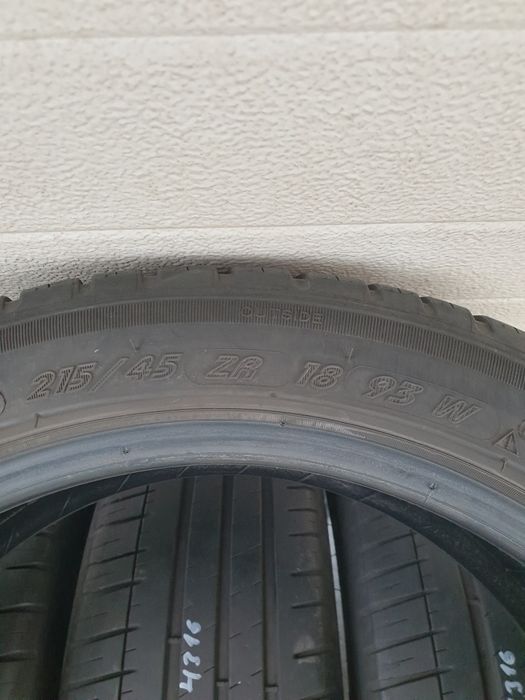Летни гуми 4 броя MICHELIN PilotSport3 215 45 R18 дот 4316