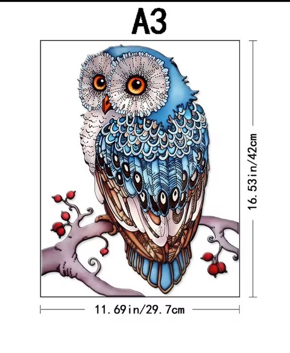 3D Дървени Пъзели - Голям Размер