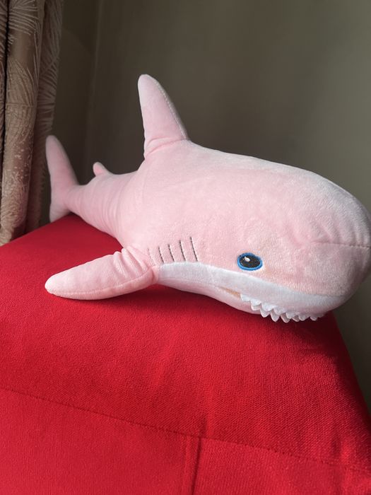 Fancy Акула розовая, 50 см