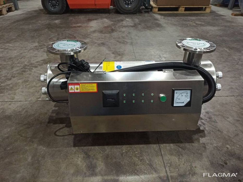 Система обеззараживания воды ультрафиолетовым излучением/Бактерицидна