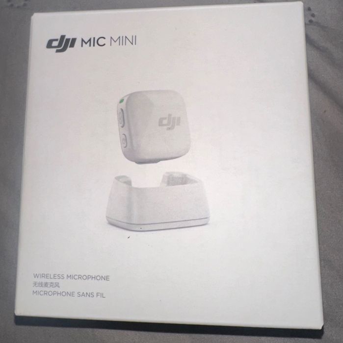 Microfon DJI Mic Mini (Arctic White) Auton, alb