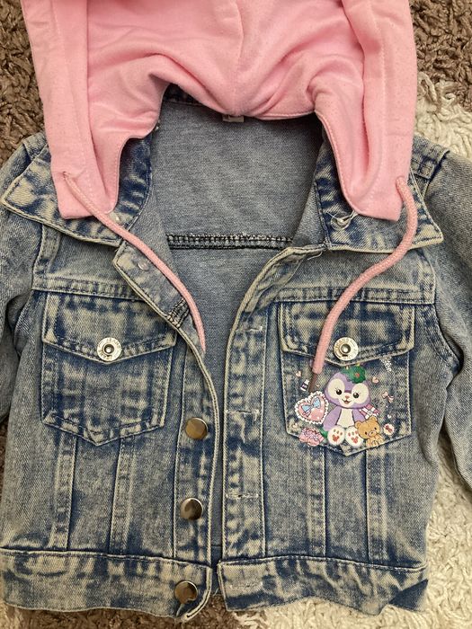 Джинсовая куртка для девочки