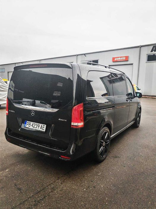 Пътнически бус под наем Mercedes V Class. Наем на 6+1 ван. Трансфери