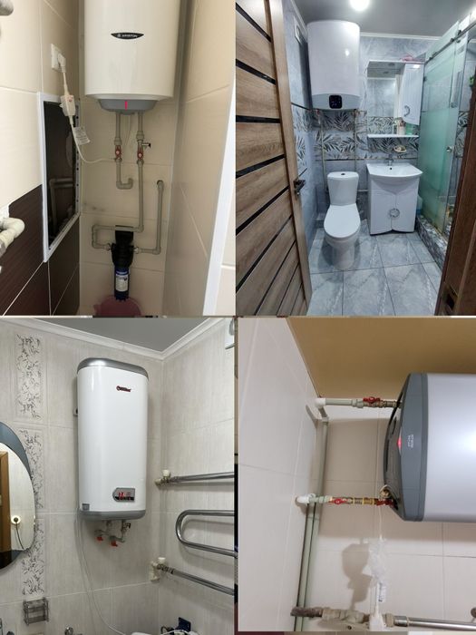 Муж на час,мастер на час,установка бойлеров