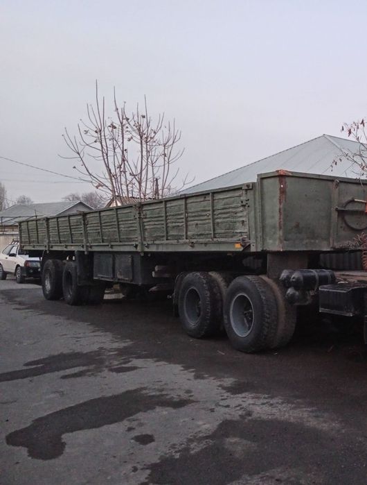 МАЗ прцеп сотлади