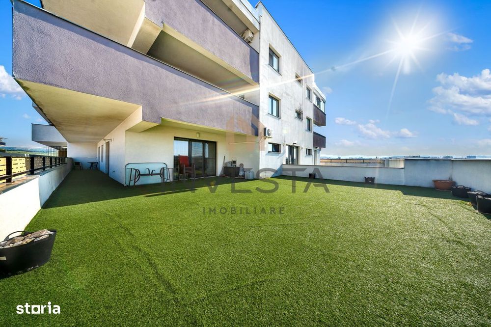 Penthouse modern 98 mp cu terasa spectaculoasa de 104 mp, zona Marasti