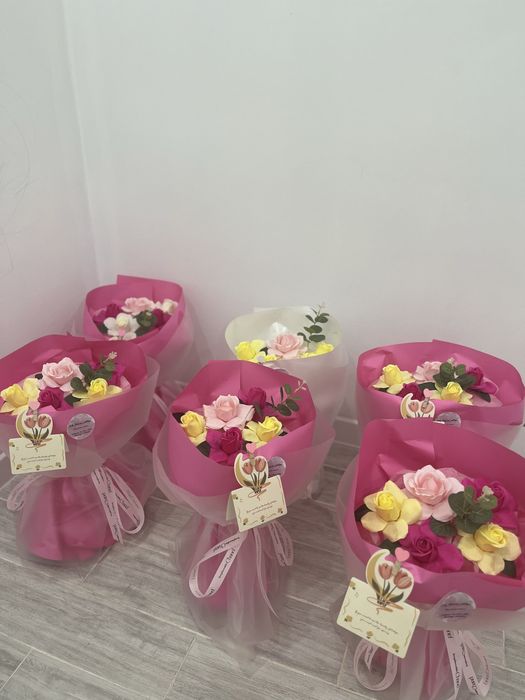 Мыльные розы розница и оптом цена!