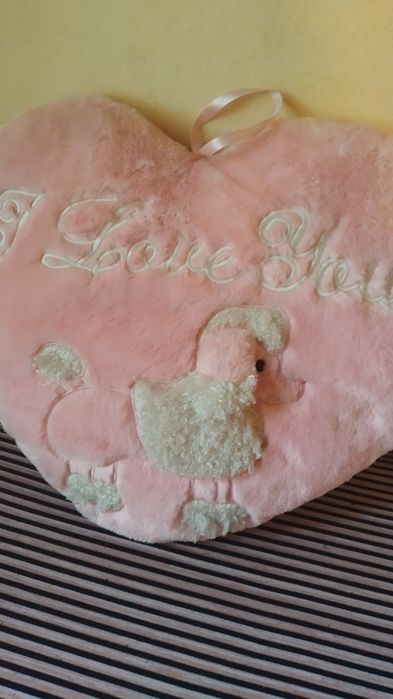 Възглавница за декорация плюшени играчки и чорапи на Милка