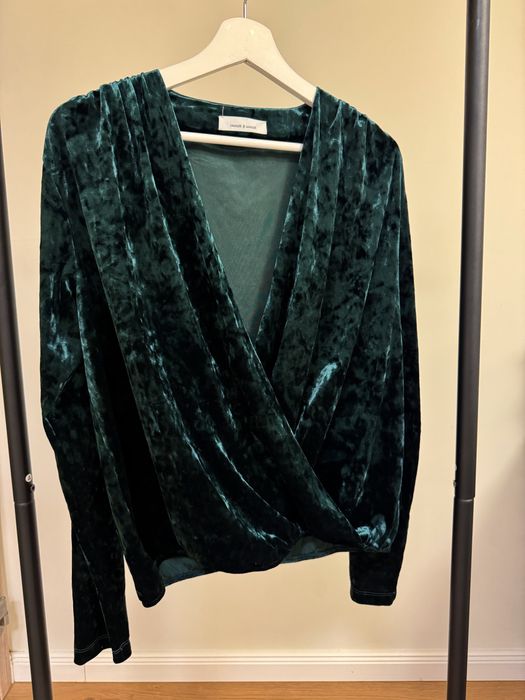 SAMSOE SAMSOE  Кадифено горнище