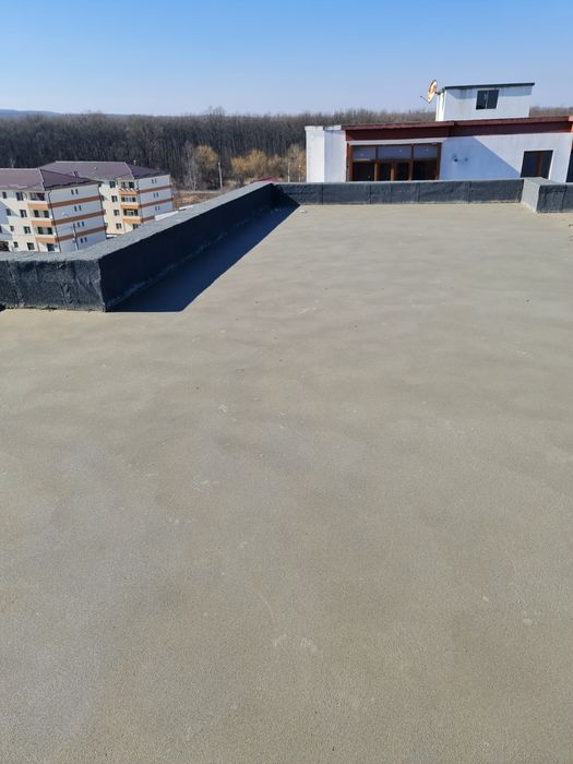 Sape cu nisip și ciment elicopterizate si izolatii cu celuloză