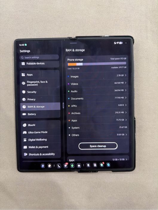 Vivo x fold 5. В отличном состоянии