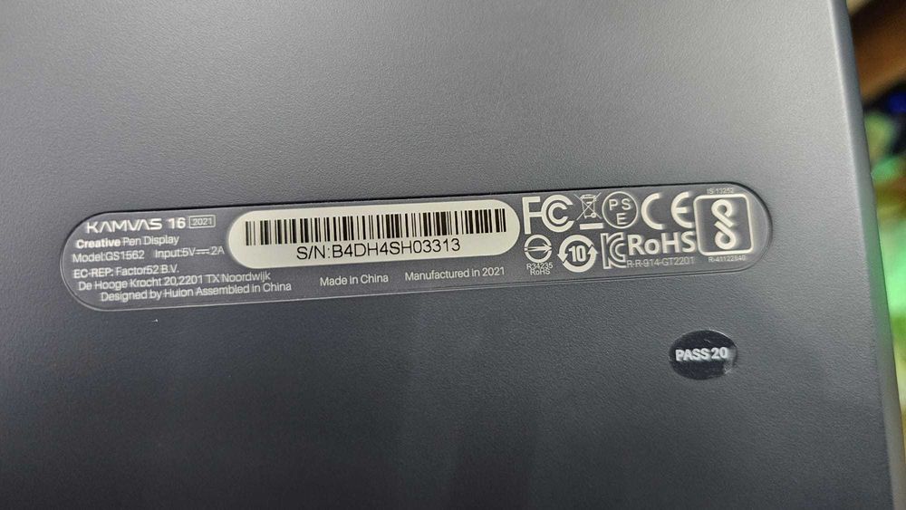 Tableta grafica Huion Kamvas 16