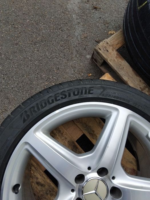 Джанти 18 цола АМГ  спорт пакет с гуми