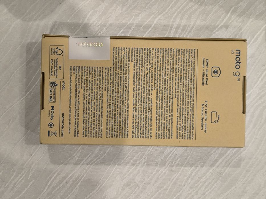 MOTO G35 5G 256GB. 3 години гаранция YETTEL.