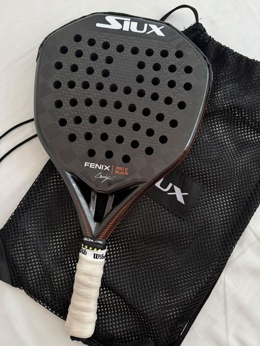 Racheta Padel Siux Fenix Pro 5 Black - Padel Pro