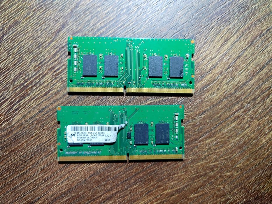 ram 16GB DDR4 3200MHZ laptop