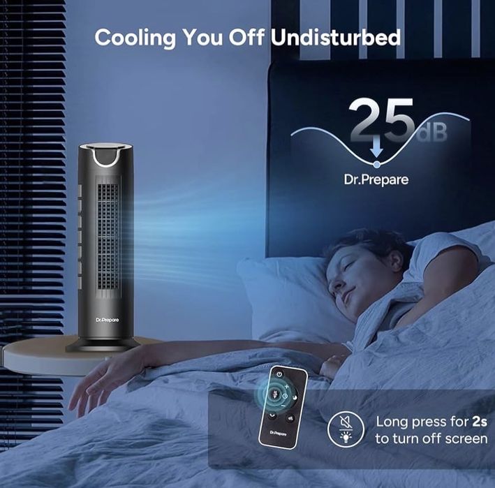 Ventilator turn DR.PREPARE cu motor DC de 12 W