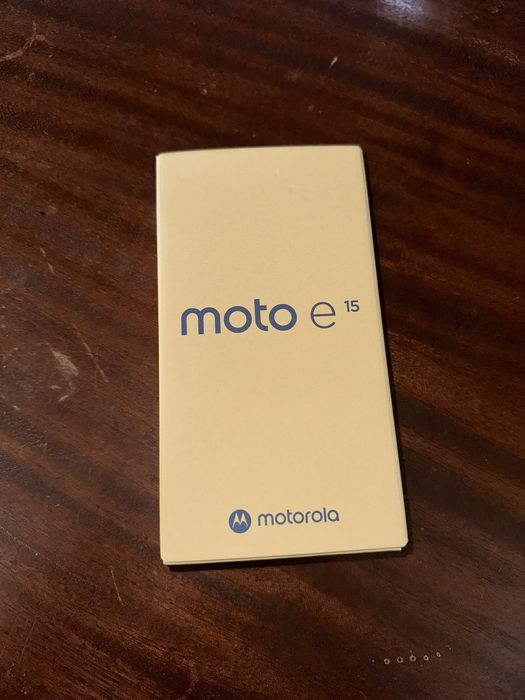 Чисто нов moto e15