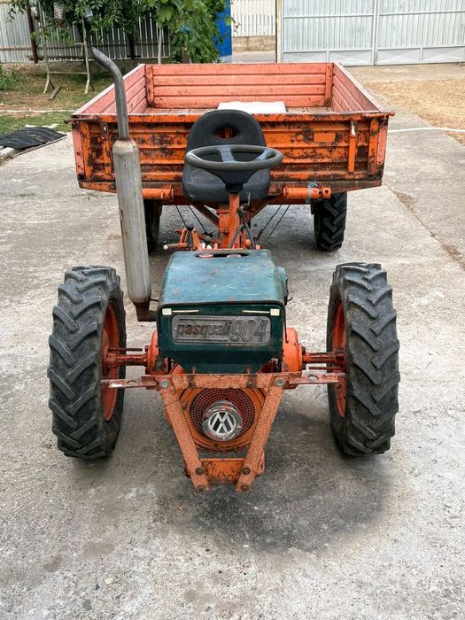 Vand tractoras gradina