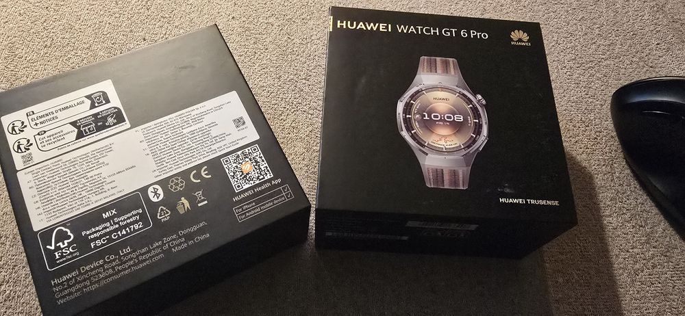 Cand ceas Huawei gt 6 pro garantie si casco