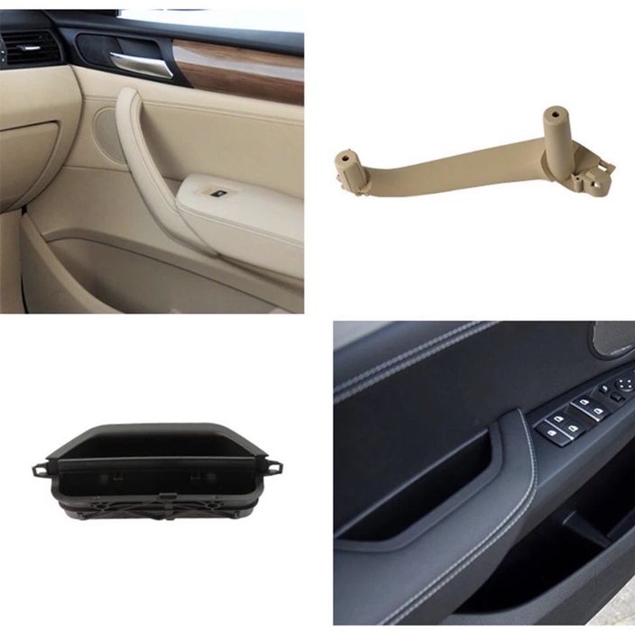 Mâner Trim interior usa negru crem sofer stanga Bmw X3 X4 F25 F26