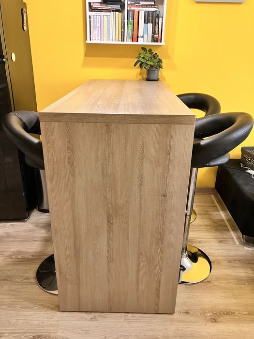 Бар маса с размери д/в/ш - 140/105/60