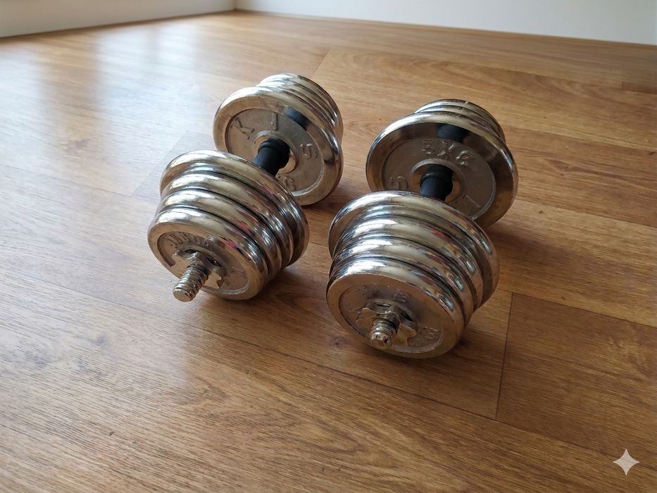 Гантели 38 кг. ( 19кг.+19кг.)