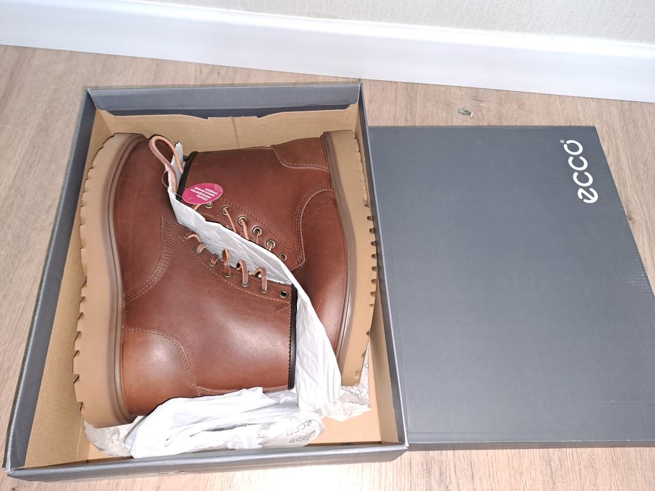 ECCO кожаный, осенний