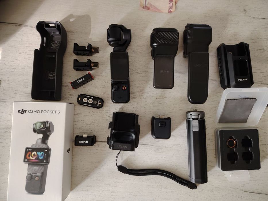 DJI Osmo Pocket 3 + полный комплект аксессуаров + 128GB | Почти новый