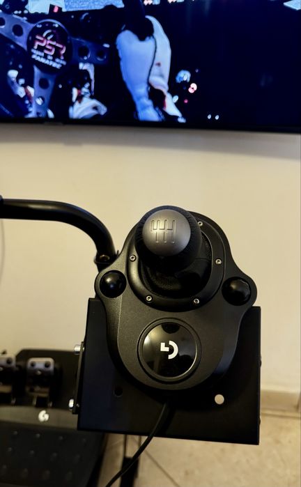 Logitech G923 + H-Shifter OEM + Diwangus racing wheel stand
