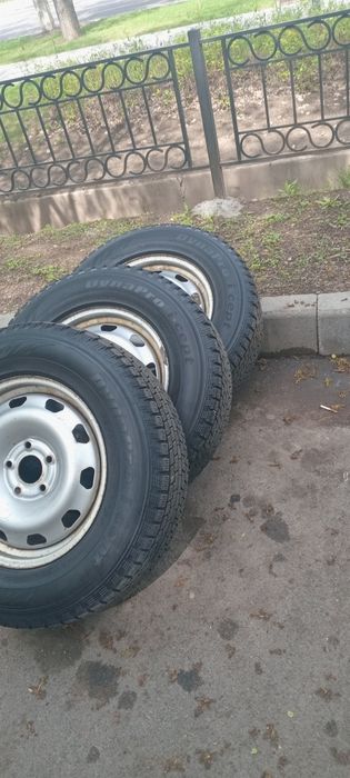 Колеса в сборе,зима.