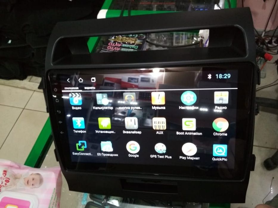 Штатная магнитола Тойота Ленд Крузер 200 магнитофон Land Cruiser 200