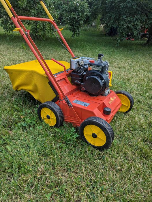 Scarificator iarba Wolf Garden motor Kawasaki