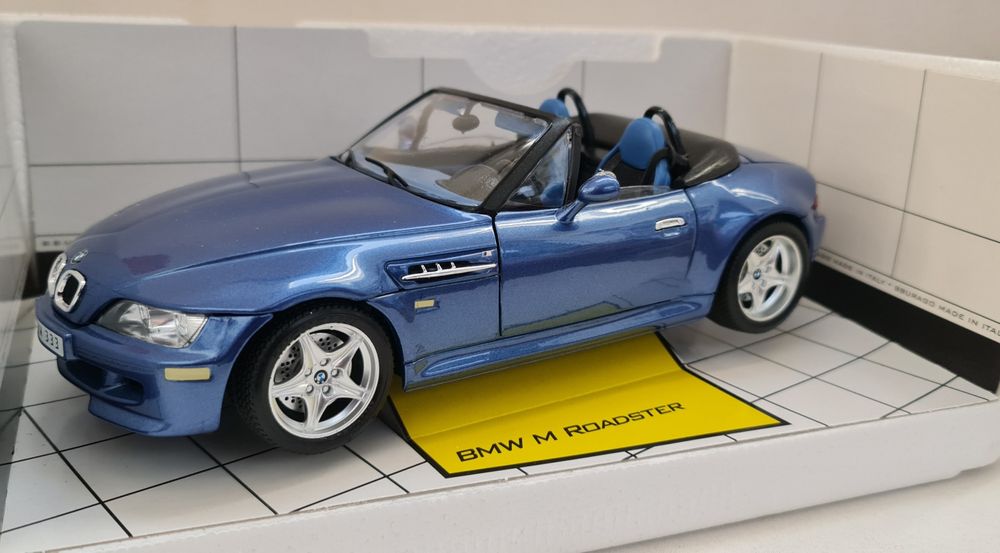 BMW M Roadster CHEVROLET CORVETTE Targa Bburago  1.18