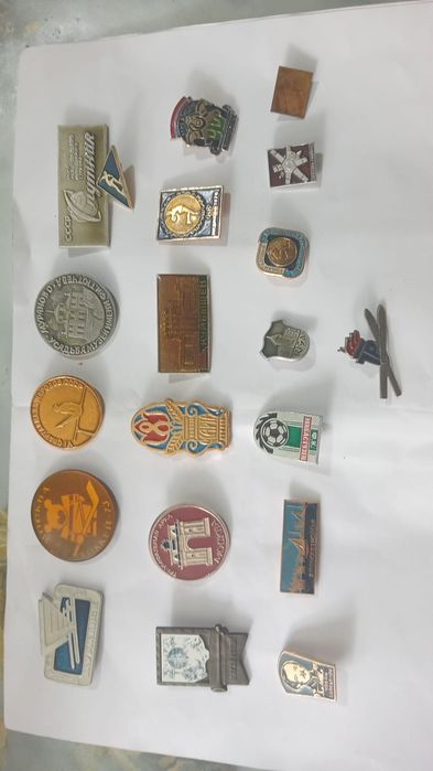 Разные значки СССР